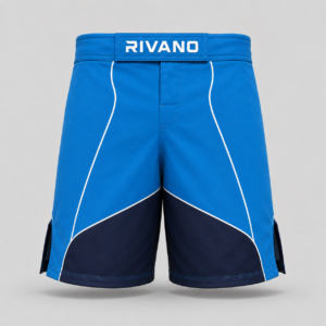 Blue & Navy MMA Fight Shorts