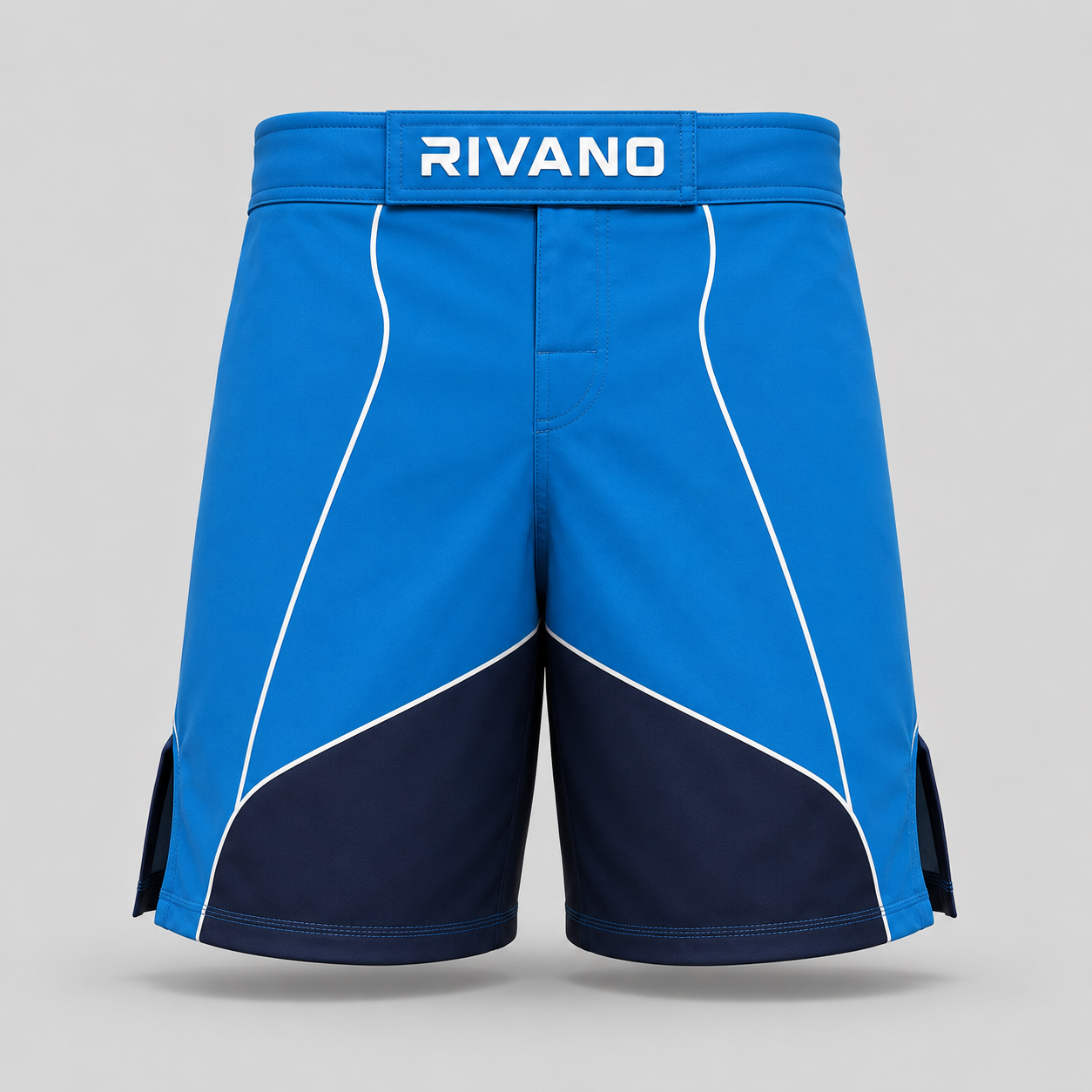 Blue & Navy MMA Fight Shorts