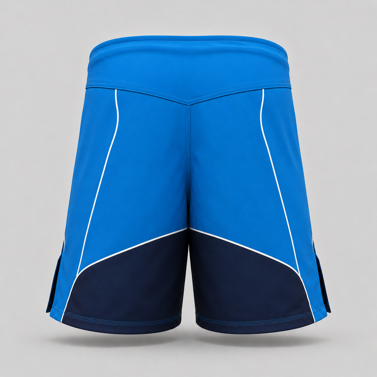 Blue & Navy MMA Fight Shorts - Image 3