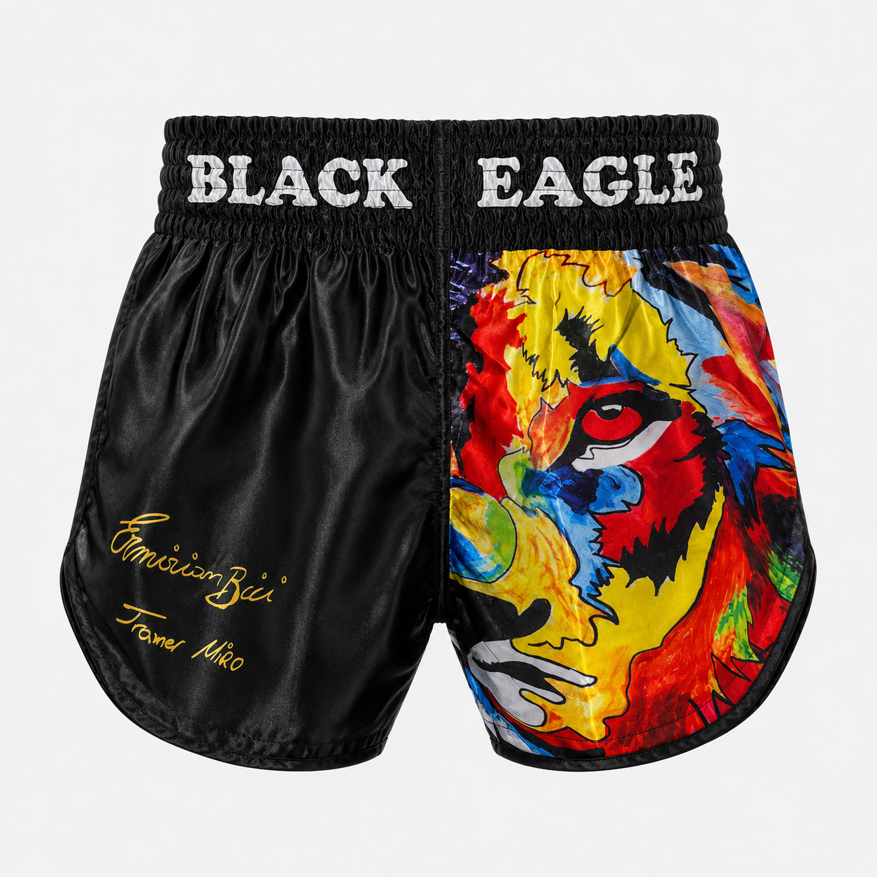 Black Eagle Muay Thai Shorts - Image 3