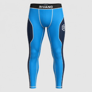 Blue & Navy Combat Compression Leggings