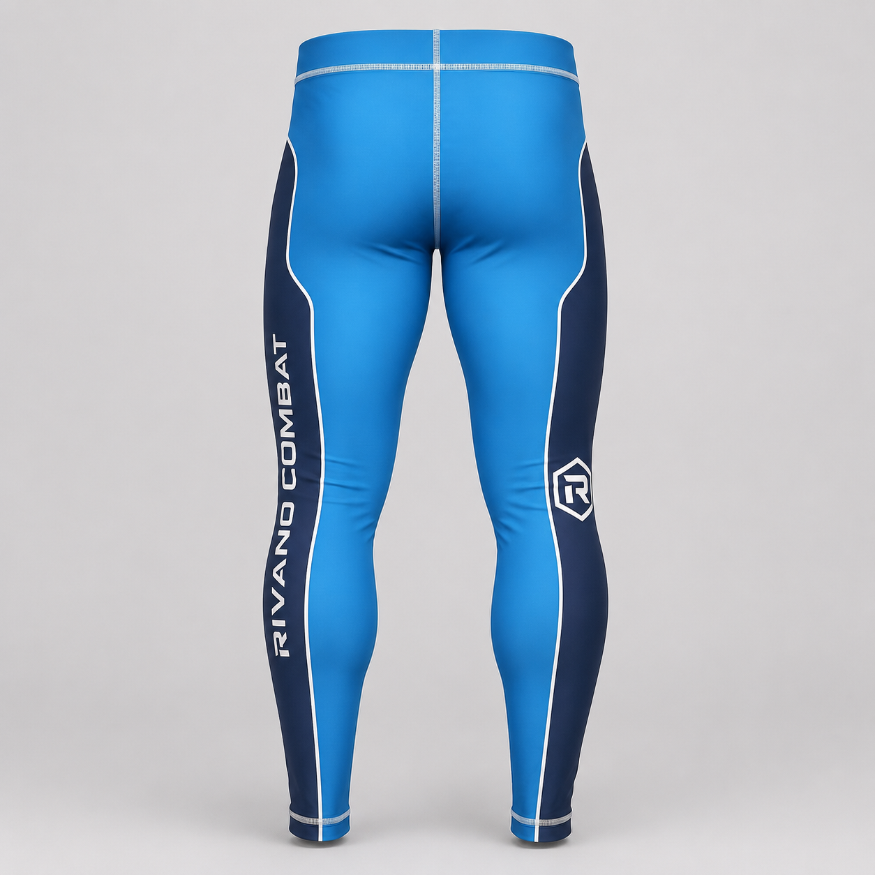 Blue & Navy Combat Compression Leggings - Image 2