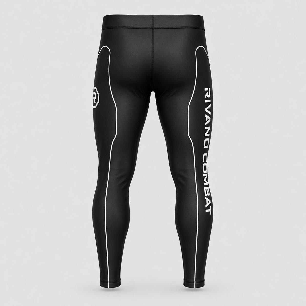 Black Combat Compression Leggings - Image 2