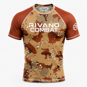 Desert Camo Short-Sleeve Rash Guard