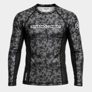 Digital Camo Long-Sleeve Rash Guard